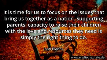 Englisches Zitat von Joan Blades als Bild