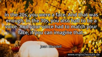 Englisches Zitat von Joan Blondell als Bild