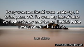 Englisches Zitat von Joan Collins als Bild