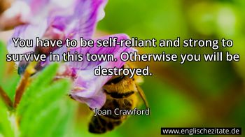 Englisches Zitat von Joan Crawford als Bild