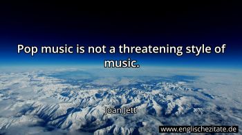 Englisches Zitat von Joan Jett als Bild