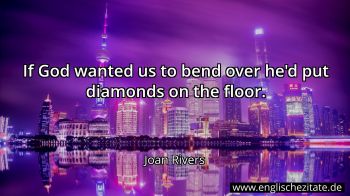 Englisches Zitat von Joan Rivers als Bild