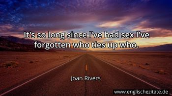 Englisches Zitat von Joan Rivers als Bild