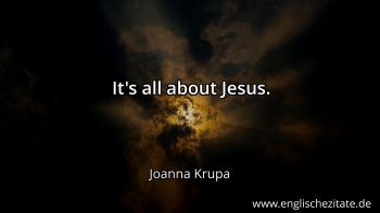 Englisches Zitat von Joanna Krupa als Bild