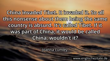 Englisches Zitat von Joanna Lumley als Bild
