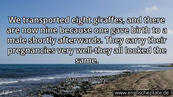 Englisches Zitat von Joanna Lumley als Bild