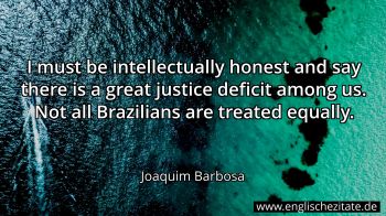 Englisches Zitat von Joaquim Barbosa als Bild