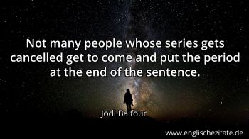 Englisches Zitat von Jodi Balfour als Bild