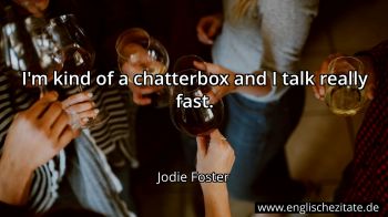 Englisches Zitat von Jodie Foster als Bild