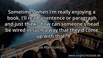 Englisches Zitat von Joe Abercrombie als Bild