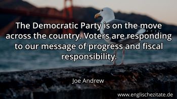 Englisches Zitat von Joe Andrew als Bild