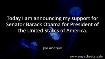 Englisches Zitat von Joe Andrew als Bild