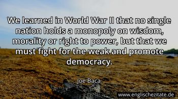 Englisches Zitat von Joe Baca als Bild