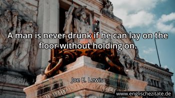 Englisches Zitat von Joe E. Lewis als Bild