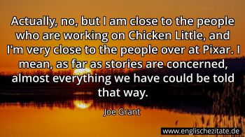 Englisches Zitat von Joe Grant als Bild