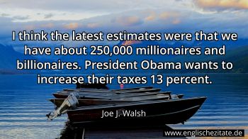 Englisches Zitat von Joe J. Walsh als Bild