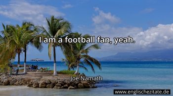 Englisches Zitat von Joe Namath als Bild