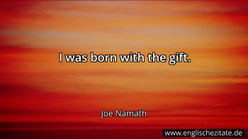 Englisches Zitat von Joe Namath als Bild