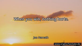 Englisches Zitat von Joe Namath als Bild