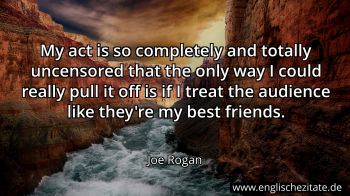 Englisches Zitat von Joe Rogan als Bild