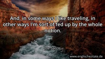 Englisches Zitat von Joe Sacco als Bild
