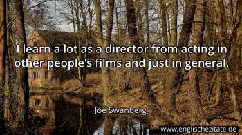 Englisches Zitat von Joe Swanberg als Bild