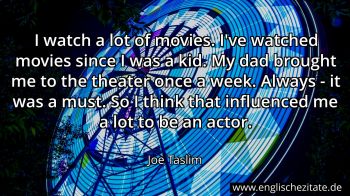 Englisches Zitat von Joe Taslim als Bild