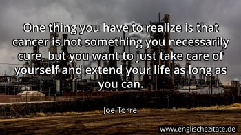 Englisches Zitat von Joe Torre als Bild
