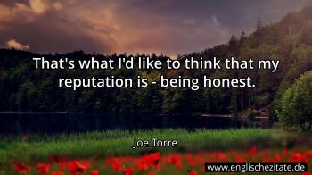 Englisches Zitat von Joe Torre als Bild