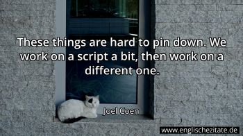 Englisches Zitat von Joel Coen als Bild