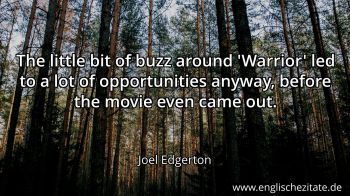 Englisches Zitat von Joel Edgerton als Bild