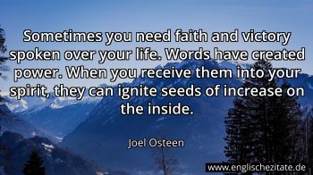 Englisches Zitat von Joel Osteen als Bild