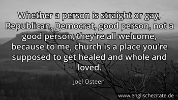 Englisches Zitat von Joel Osteen als Bild