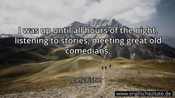 Englisches Zitat von Joely Fisher als Bild