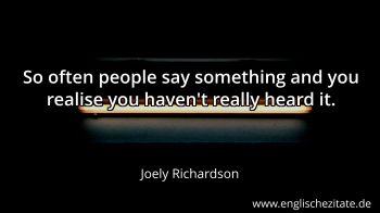 Englisches Zitat von Joely Richardson als Bild