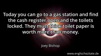 Englisches Zitat von Joey Bishop als Bild
