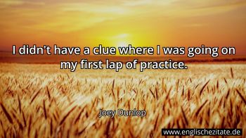 Englisches Zitat von Joey Dunlop als Bild
