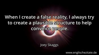 Englisches Zitat von Joey Skaggs als Bild