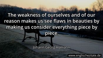Englisches Zitat von Johann Georg Hamann als Bild