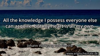 Englisches Zitat von Johann Wolfgang von Goethe als Bild