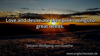 Englisches Zitat von Johann Wolfgang von Goethe als Bild