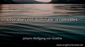 Englisches Zitat von Johann Wolfgang von Goethe als Bild