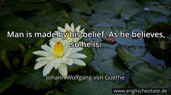Englisches Zitat von Johann Wolfgang von Goethe als Bild