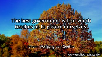 Englisches Zitat von Johann Wolfgang von Goethe als Bild