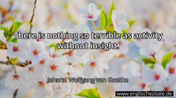 Englisches Zitat von Johann Wolfgang von Goethe als Bild