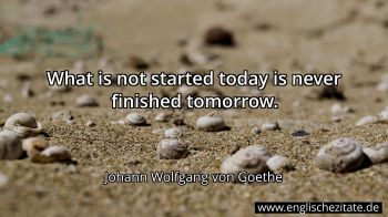 Englisches Zitat von Johann Wolfgang von Goethe als Bild