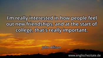 Englisches Zitat von John Allison als Bild
