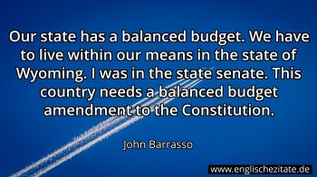 Englisches Zitat von John Barrasso als Bild