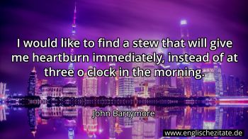 Englisches Zitat von John Barrymore als Bild