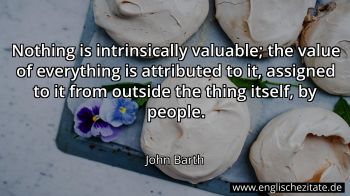 Englisches Zitat von John Barth als Bild